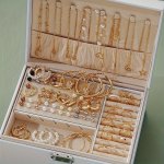 Luxury 91-PIECE Jewelry Set For Women - Geometric Heart Floral Butterfly Star & Faux Pearl Earrings Studs Necklaces Rings - Chic