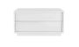 Lori Pedestal White Storage Nightstand