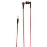 Audio Red In Ear Stereo Earphones