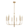 Harlow 9 Light Champagne Gold Chandelier