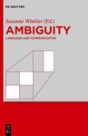 Ambiguity - Language And Communication English German Hardcover Digital Original