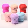 1pc Octopus-Shaped Bubble Maker Silicone Facial Cleansing Brush Deep Cleanse Face Makeup Removal Tool Portable Multi-functional Beauty Gadget For Gentle Deep Cleansing Massage
