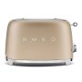 Smeg Toaster Champagne - TSF01CHMEU