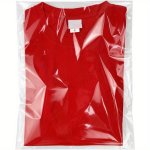 100-PACK Clear Plastic Self-adhesive Resealable Cellophane Bags For Shirts Clothing And Products Durable & Crystal Clear 22.86X3