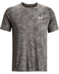 Men's Ua Streaker 2.0 Camo Short Sleeve - Concrete Sm