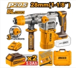 Ingco CRHLI202885 20V Ps+ Rotary Hammer Kit
