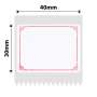 NB188 - NIIMBOT - B1 / B21 / B3S / B4 - 40X30MM - 230 RED BORDER LABELS