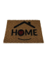 40 X 60CM Home Coir Doormat Natural Fibre Welcome Mat With Heart Design