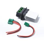 Car Heater Blower Fan Resistor + Connector Wire 6441.L2 7701207718 For Citroen Peugeot Renault