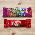 Happy Diwali Two-finger Kitkat Chocolate C