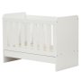 Ulale Standard Cot With Drawer - White