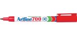 EK700 Fine Permanent Marker - Red Box Of 12