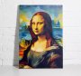 Mona Lisa Impressionism Style Canvas Art