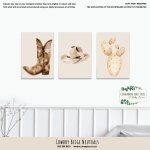 Canvases Cowboy Beige Neutrals
