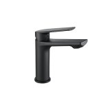 Basin Mixer Medium Vita Double Black