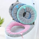Soft And Thickened Toilet Seat Universal For Most Models Easy To Clean Warm And Comfortable For Patient