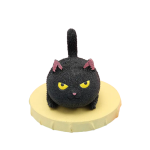 Angry Cat Squeeze Balls - Black