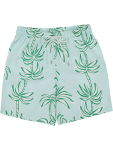 Tropical Print Swim Shorts - 11 12 Green