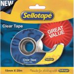 Crystal Clear Tape In Dispenser X4