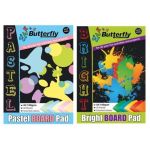 Source Direct Pastel And Bright Board Pad 20 Sheets Per Pad