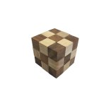 Thai Wooden Game Snake Cube Puzzle