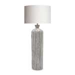 Flavio Resin Table Lamp Silver