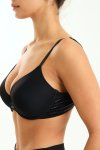 Steve Madden Black Padded Underwire Lounge Bra