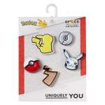 Elevated Pokemon Plug 5PC Jibbitz Pack