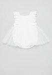 PoP Candy Romper Dress - White