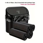60PCS Premium Car Trash Bags - Waterproof Thickened Pvc Ideal For Vehicle & Desktop Waste Disposal Car Trash Bag For Vehicles Tr
