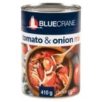 Blue Crane Tomato & Onion Mix 410G X 12