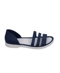 Ladies Aersoft Jello Sandal - 8 Navy