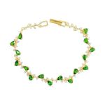 Retro Style Versatile Exquisite Women's Diopside Bracelet