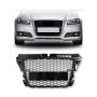 Audi A3 2008+ 8P Debadged Rs Grill Gloss Black