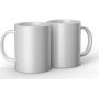 425ML Ceramic Mug Blanks White 2 Pack - Compatible With Infusible Ink