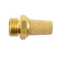 AirCraft Muffler Brass Conical 3/8"M