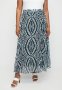 Edit Co-ord Printed Pleated Skirt - Plus Ikat
