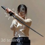 1PC Plastic Telescopic Katana Sword Toy Retractable Prop For Cosplay Larp Costume Parties & Stage Performances Age 14+ Novelty G