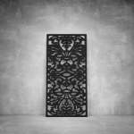 Laser Cut Screen - Design 119 - 2900 X 1400 X 20 Matt Black Outdoor