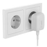 Belkin - Boostcharge 20WATT Wall Charger Includes 1 Meter Usb-c To Usb-c Cable - White