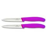 Victorinox Swiss Army Victorinox Swiss Classic Paring Knife Straight & Wavy Set Pink