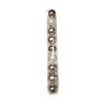CAR100580 Bauble Set Light Gold 6CM Set Of 9