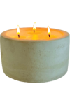 Cement Candle - 3 Wick - Lemongrass