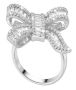 Bow Ring Stylish Korean Rings Size 7 Non-adjustable Ring