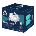 Alpine 17 Co Socket 1700 Cpu Cooler 100W Tdp Pwm Fan Pre-applied MX-4 – New