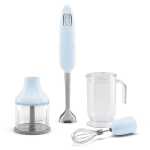 Smeg Pastel Blue Retro Hand Blender 700W - HBF03PBEU