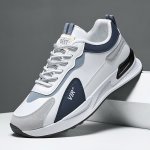 Men's Trendy Vintage Breathable Sneakers Comfy Non Slip Casual Lace Up Shoes For Men's Outdoor Activities
