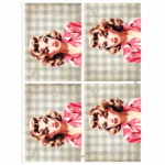 Tear Resistant Deco Print A6 Ladies