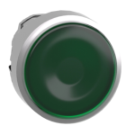 ZB4BW333 Green LED Illuminated Push Button