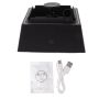 USB Smokeless Ashtray Air Purifier Black